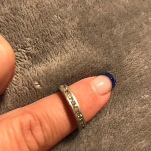Platinum wedding band